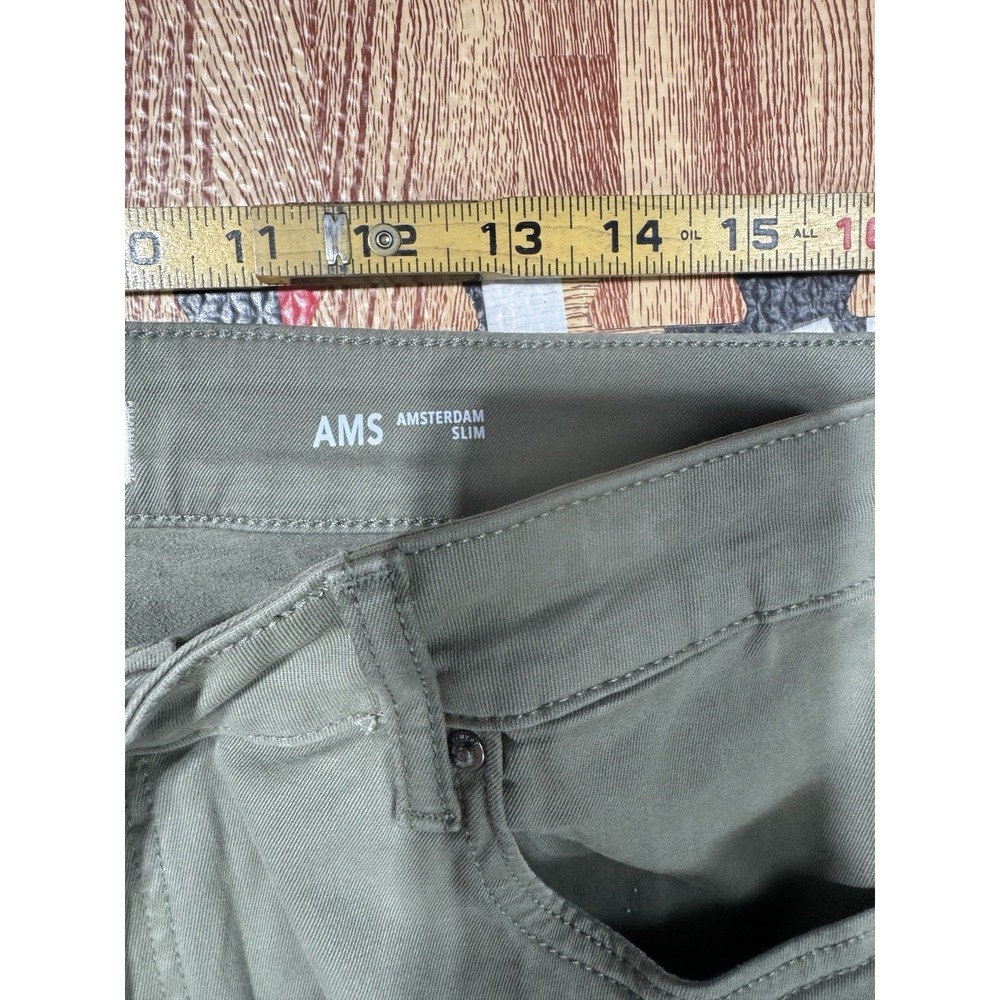 Warp and Weft Green Chinos 36x30 - Picture 6 of 11